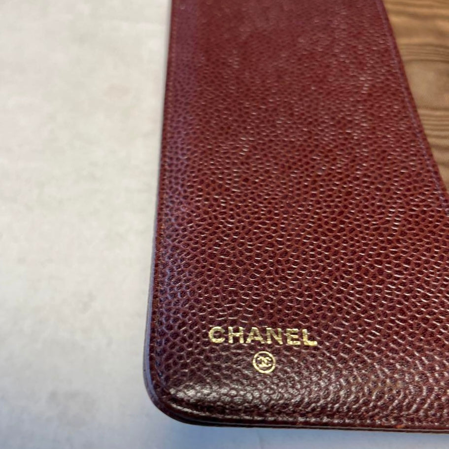 Chanel Timeless CC 黒色 MM 手帳カバー