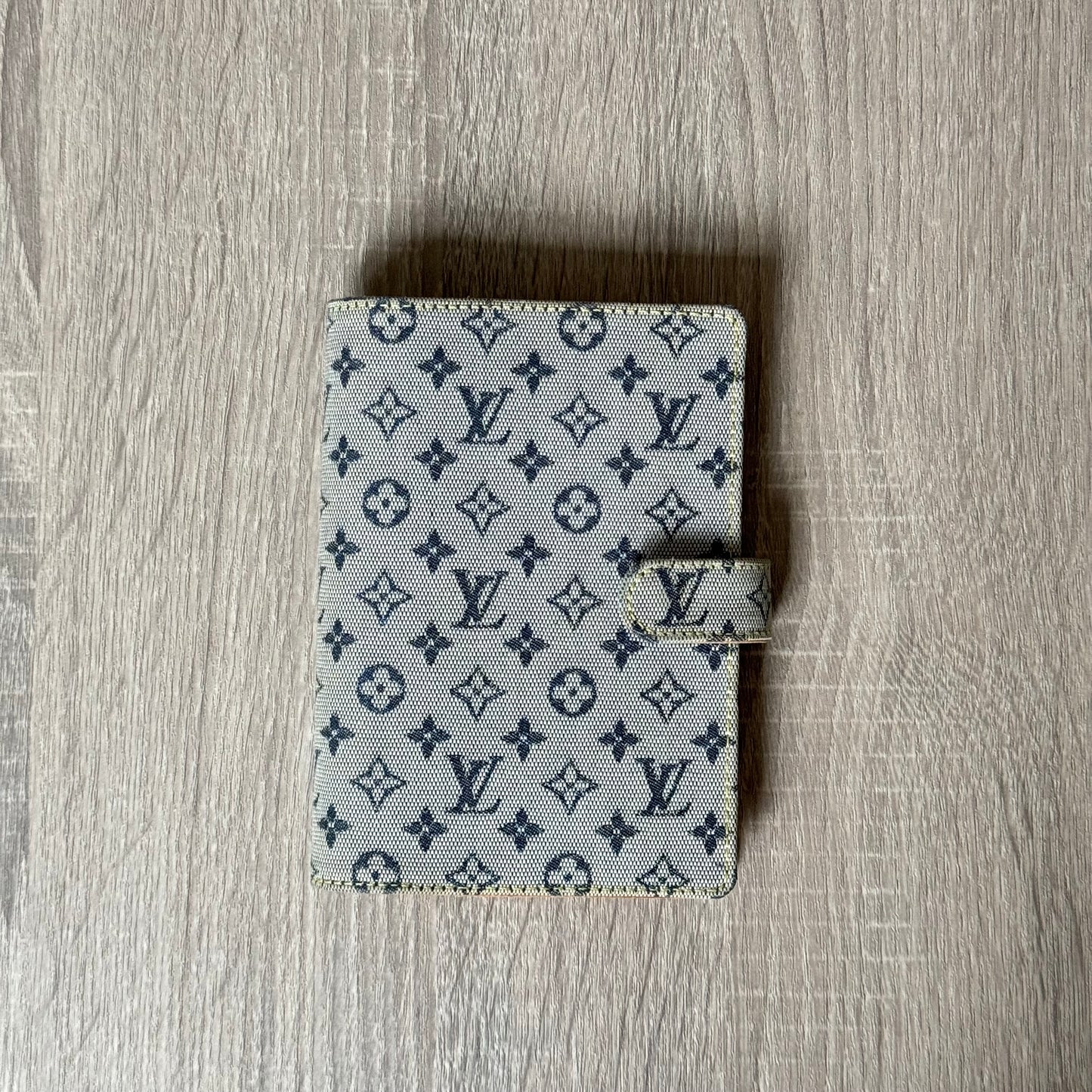 LV Blue/Navy Monogram Lyn PM Agenda