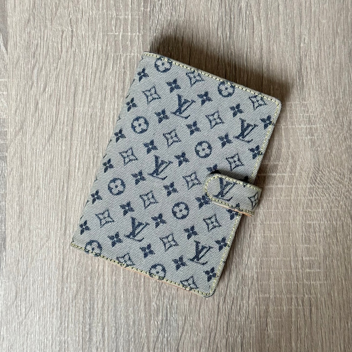 LV Blue/Navy Monogram Lyn PM Agenda