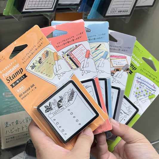 MIDORI Paintable Stamp Pre-Inked by Midori