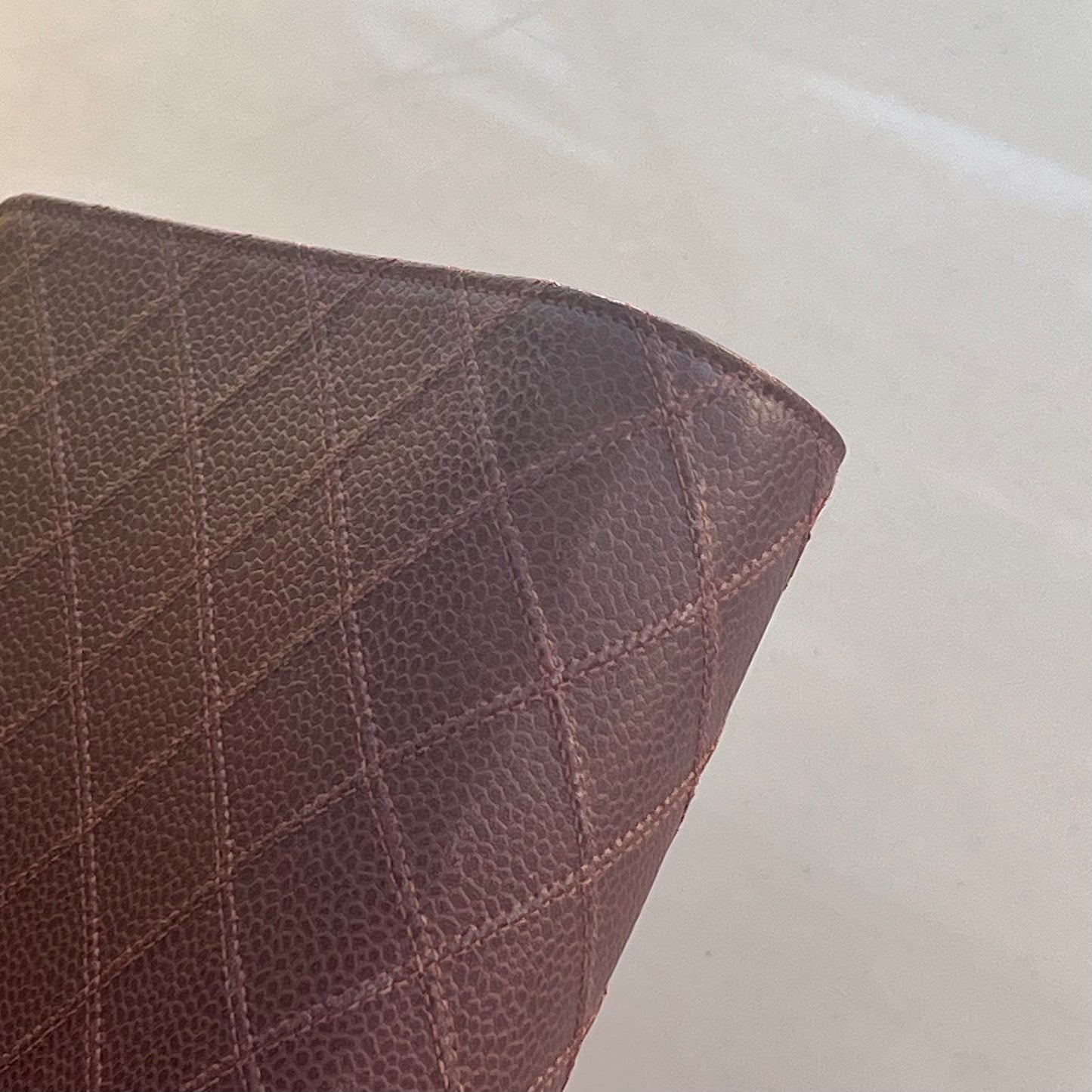 Chanel Matrasse Quilted バーガンディカラー
MM 手帳カバー