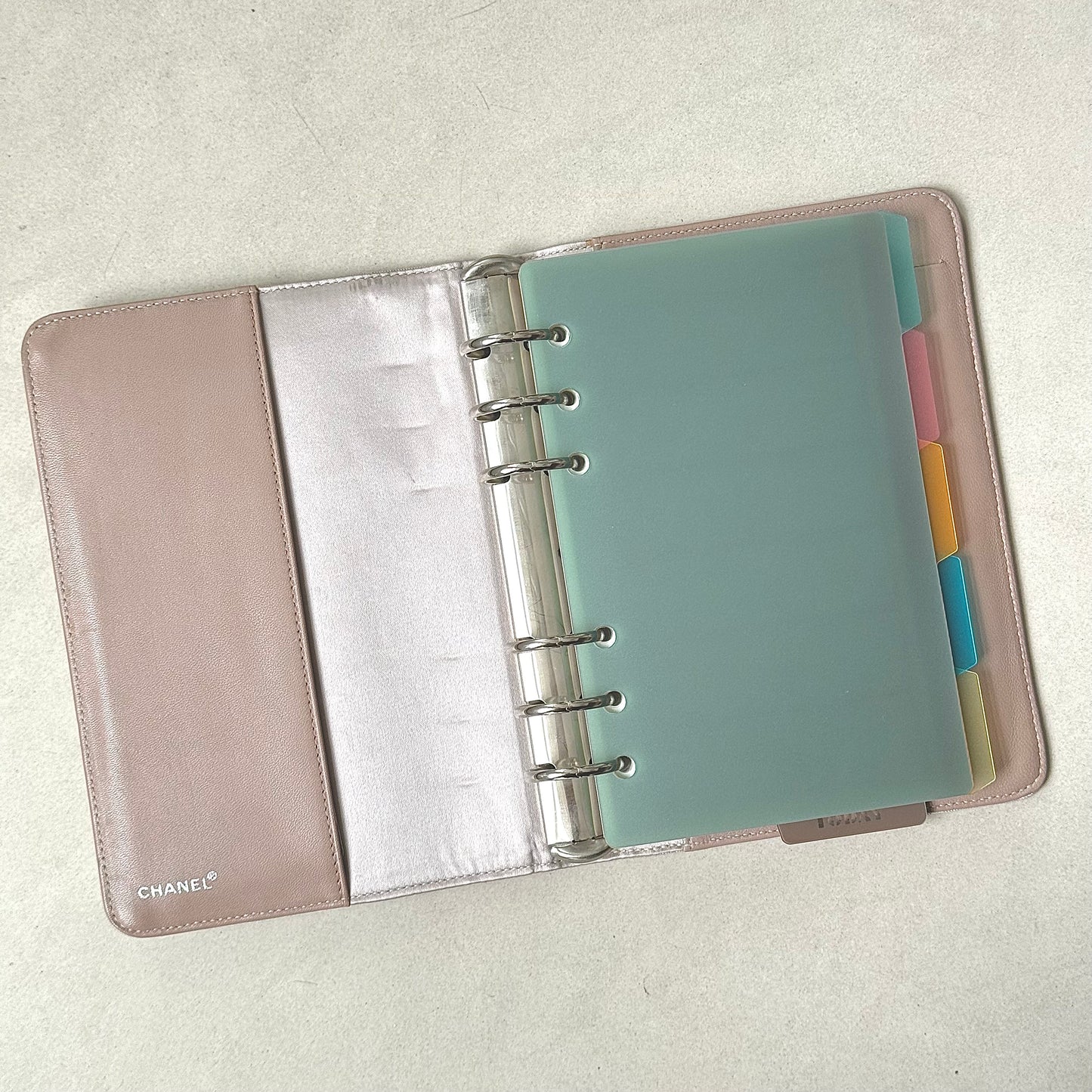 Chanel Travel Line Beige MM Agenda