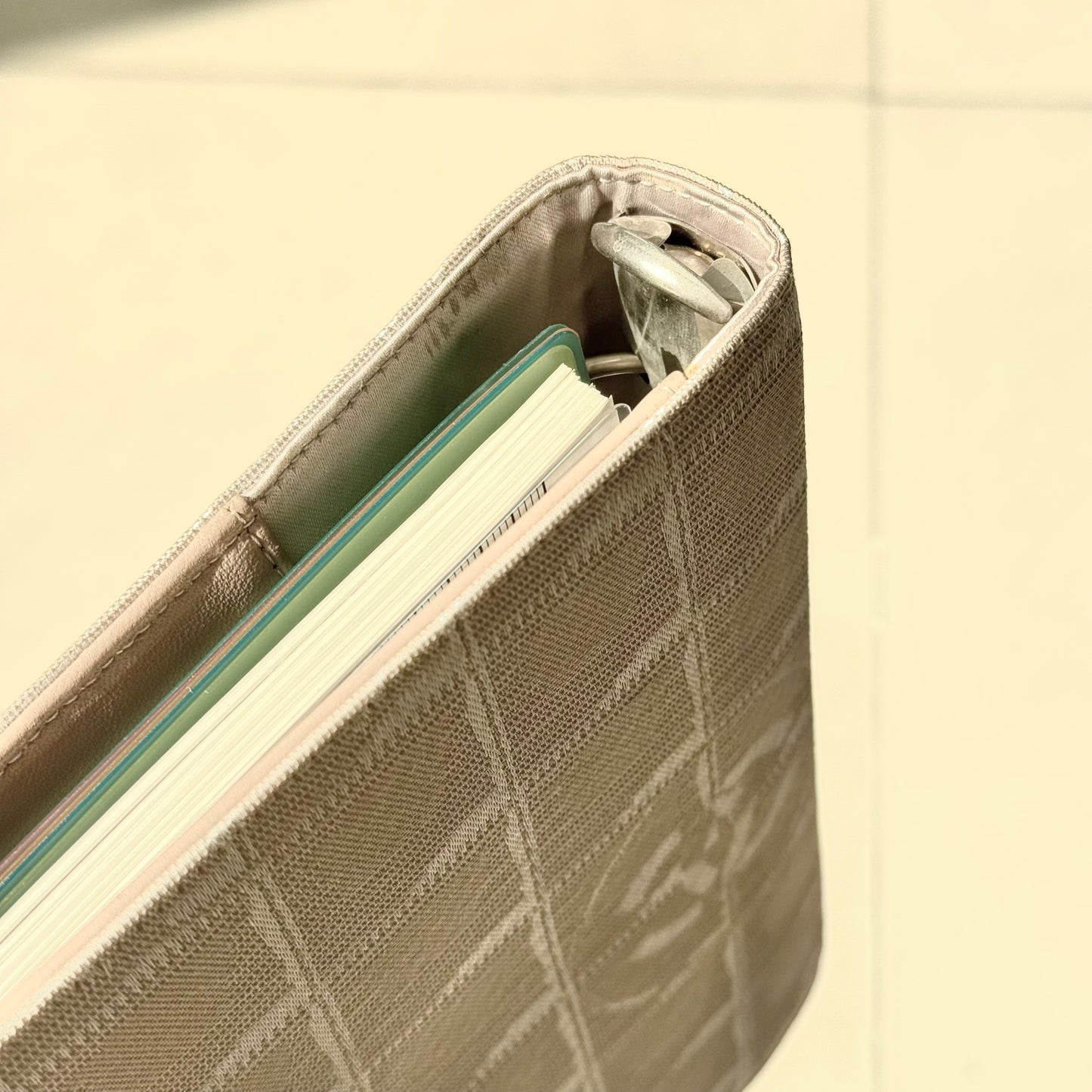 Chanel Travel Line Beige MM Agenda