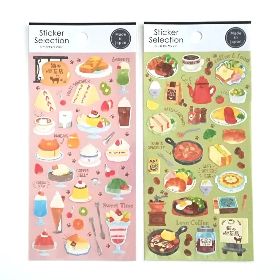 Coffee Shop Sticker sheet by Gaia - sticker selection