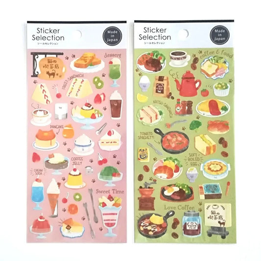 Coffee Shop Sticker sheet by Gaia - sticker selection