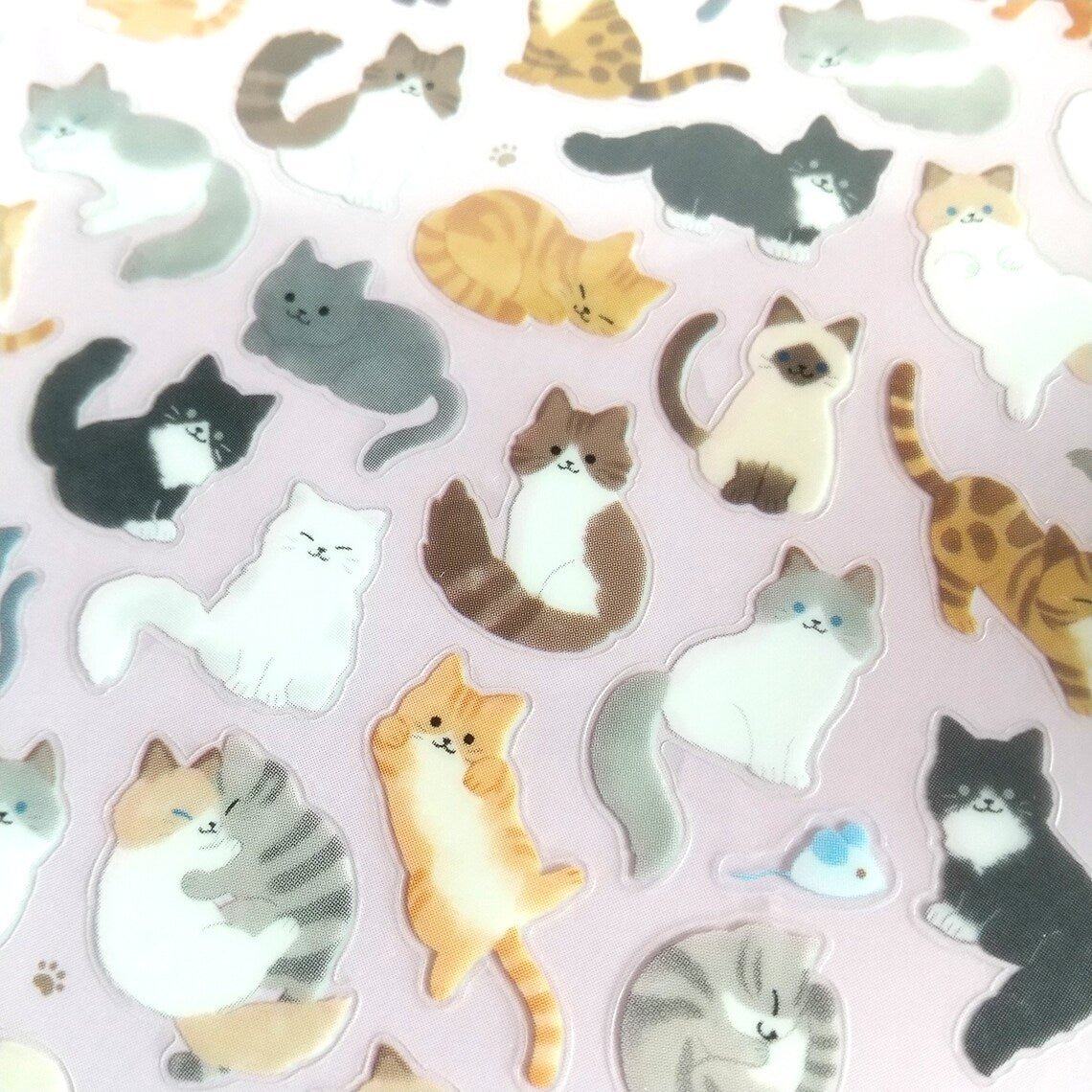 Cats Sticker sheet by Gaia - sticker selection