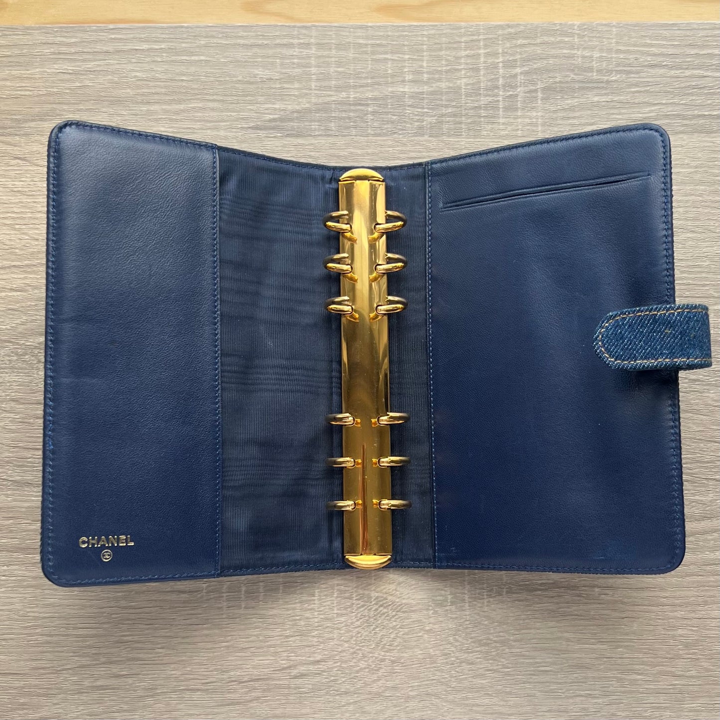 Chanel Timeless CC Denim MM Agenda