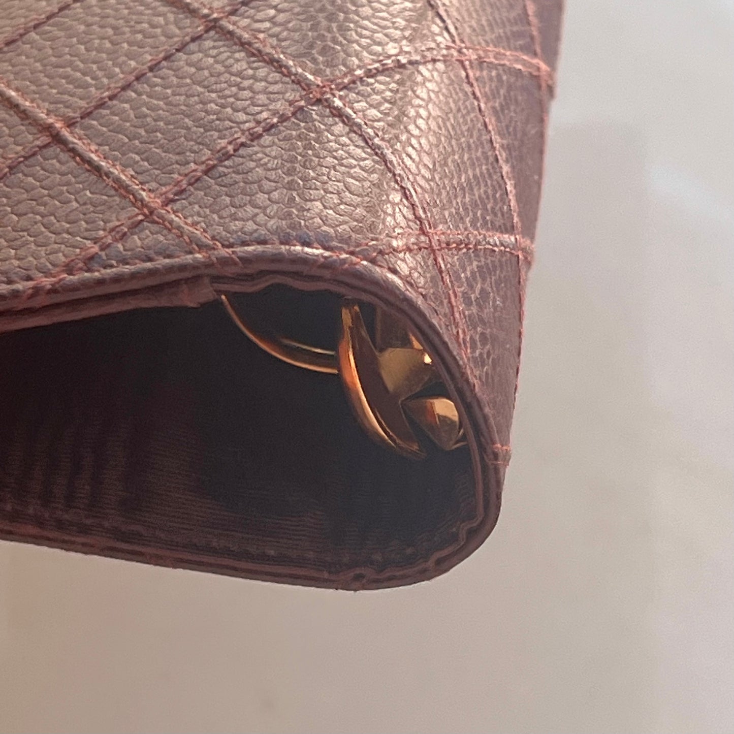 Chanel Matrasse Quilted バーガンディカラー
MM 手帳カバー