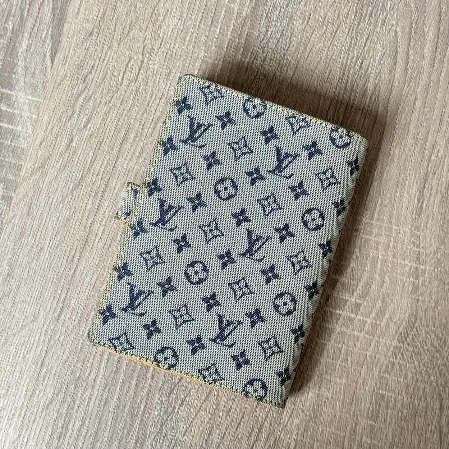 LV Blue/Navy Monogram Lyn PM Agenda