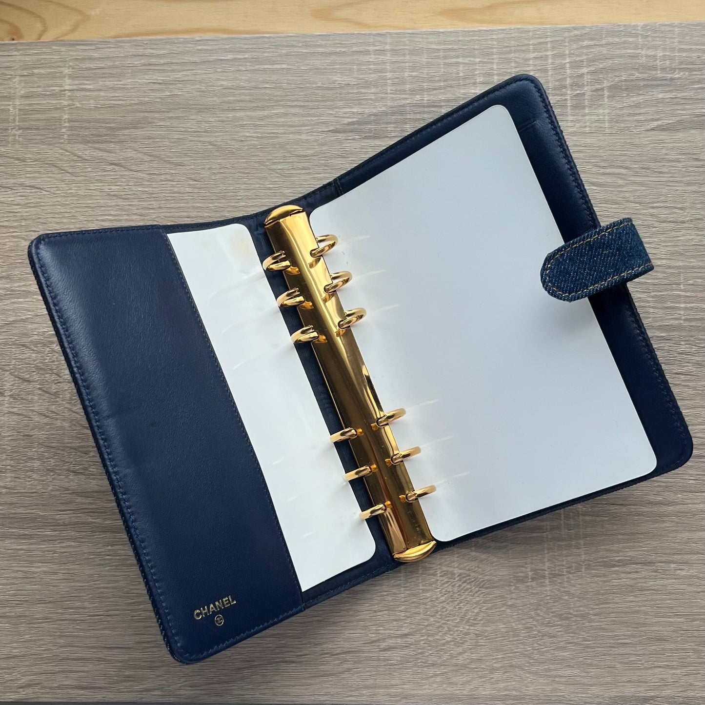 Chanel Timeless CC Denim MM Agenda