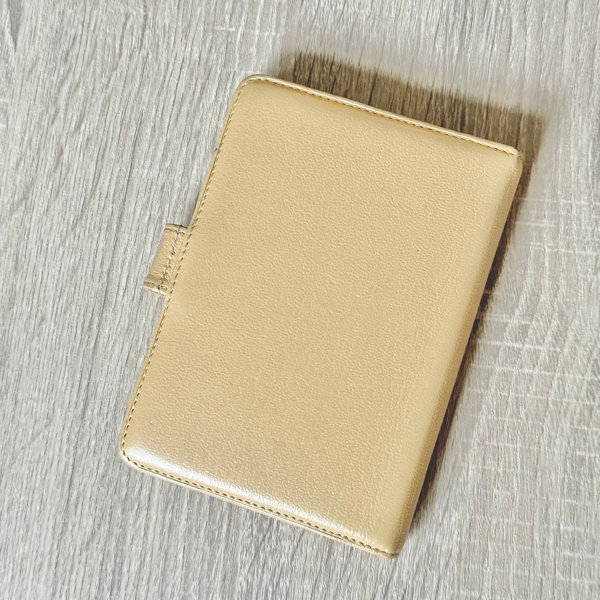 chanel logo clasp personal mini planner agenda diary budget