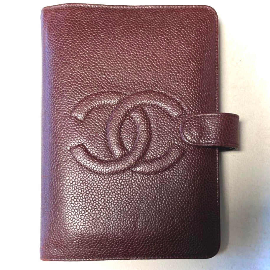 Chanel Timeless CC 黒色 MM 手帳カバー