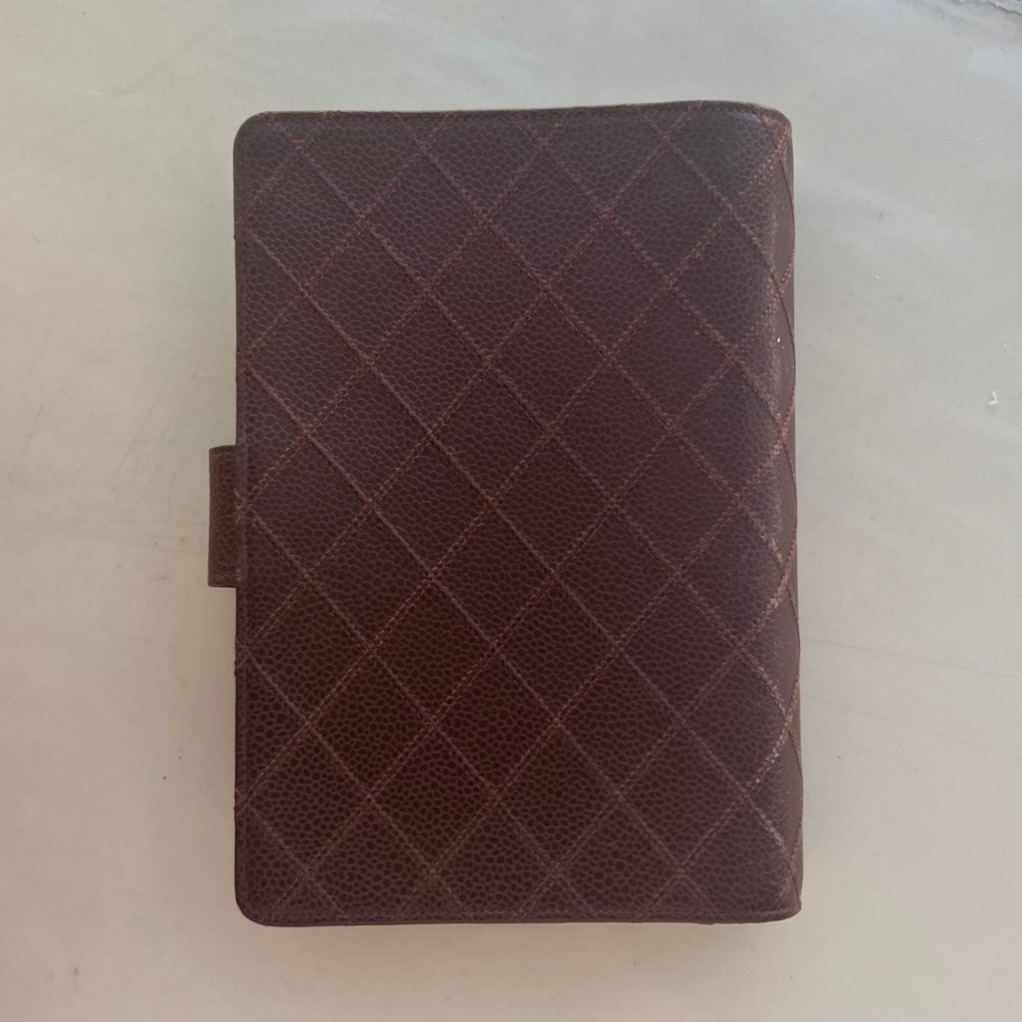 Chanel Matrasse Quilted バーガンディカラー
MM 手帳カバー
