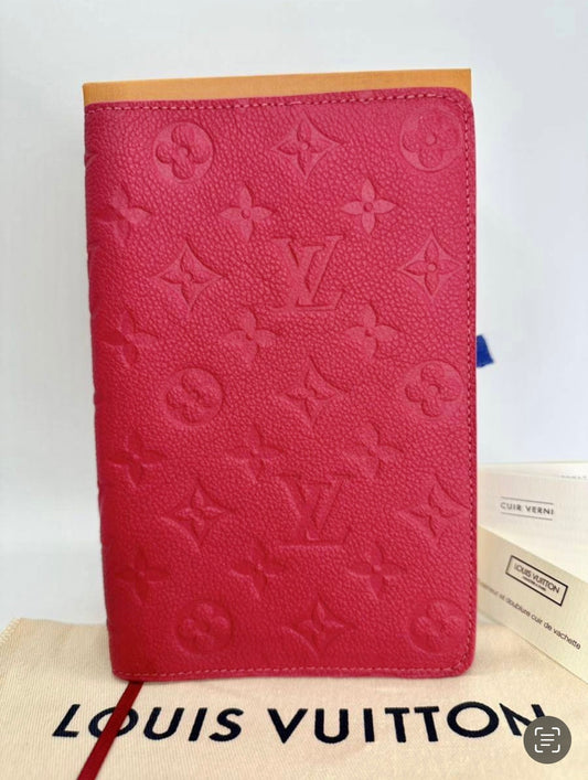 Louis Vuitton Empreinte Monogram Agenda Cover Freesia