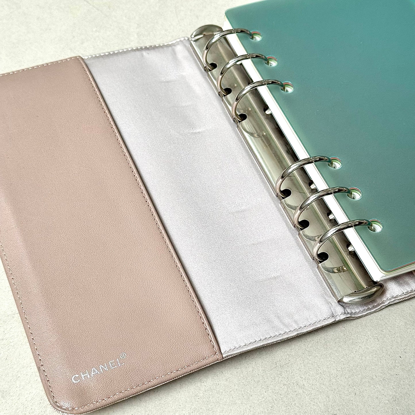 Chanel Travel Line Beige MM Agenda