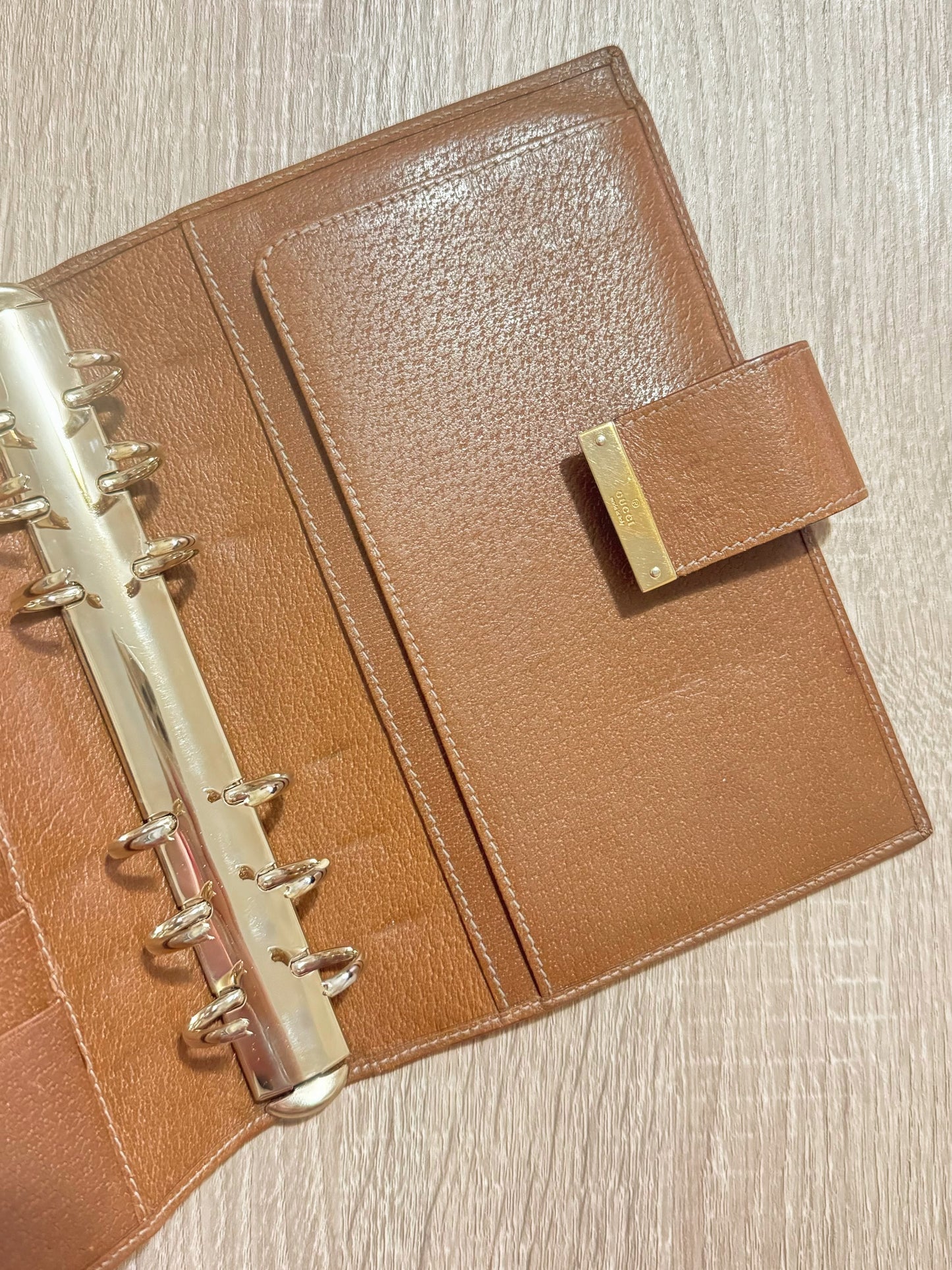 Gucci Monogram Brown MM Agenda