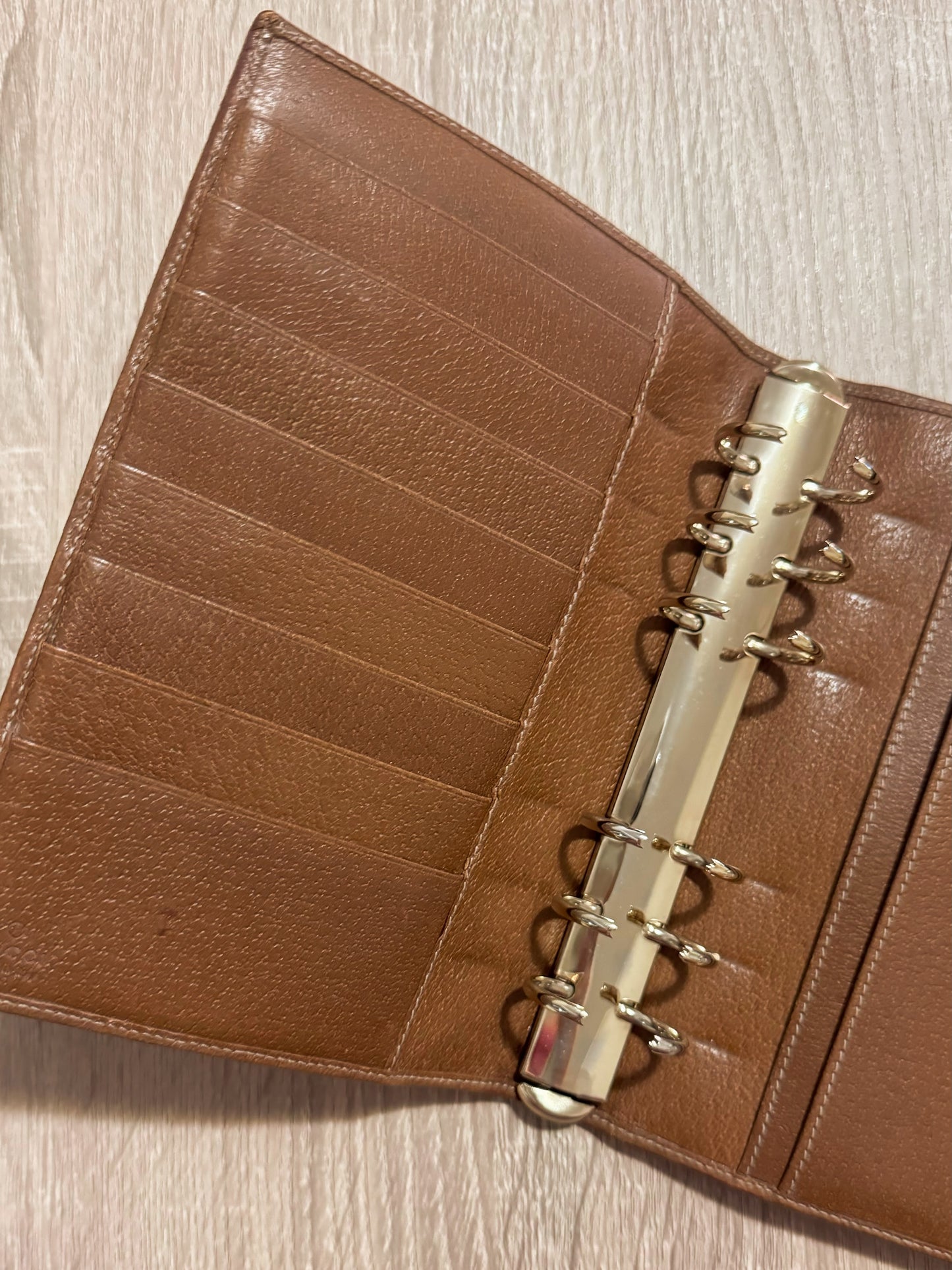 Gucci Monogram Brown MM Agenda