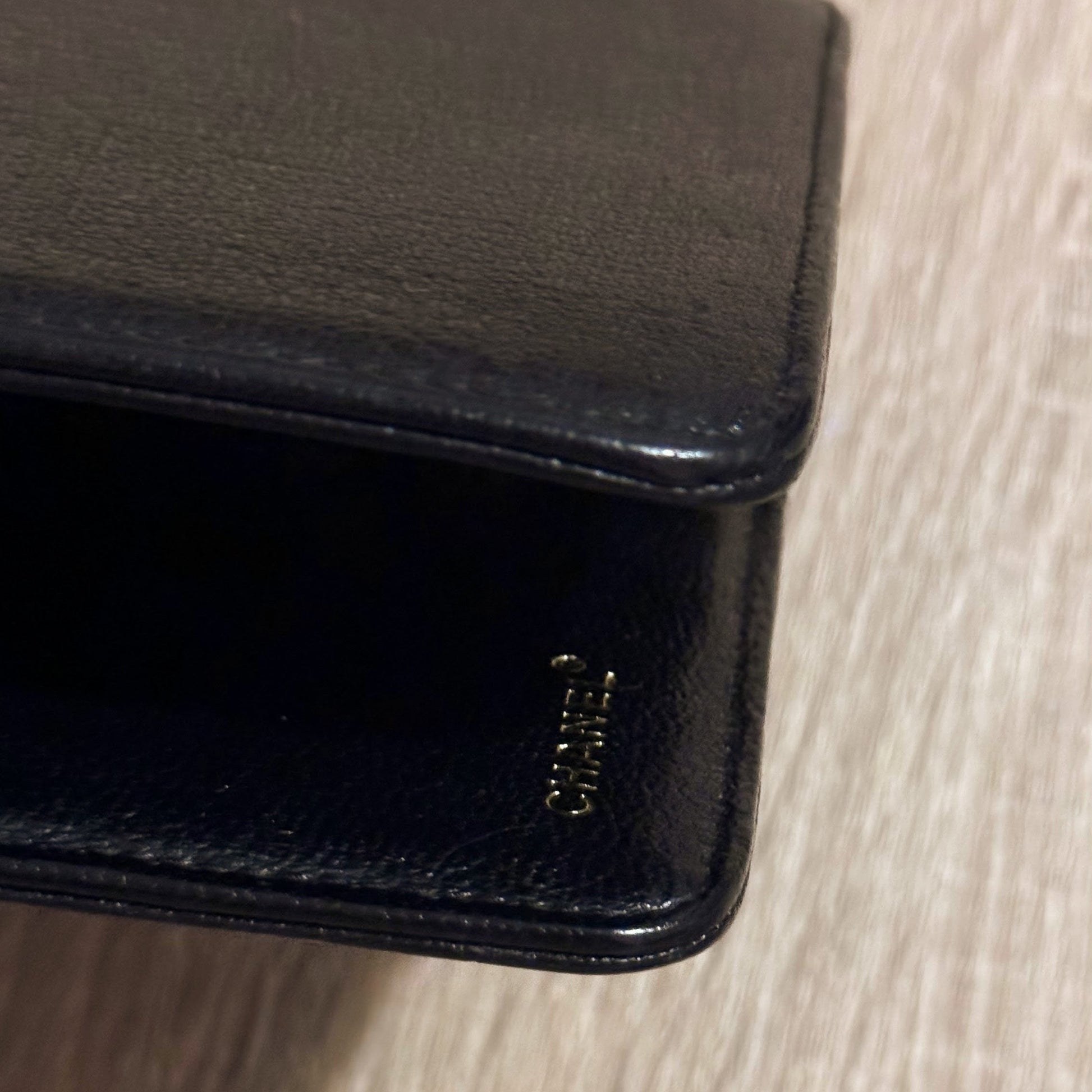 smooth chanel logo clasp diary planner agenda looseleaf notebook