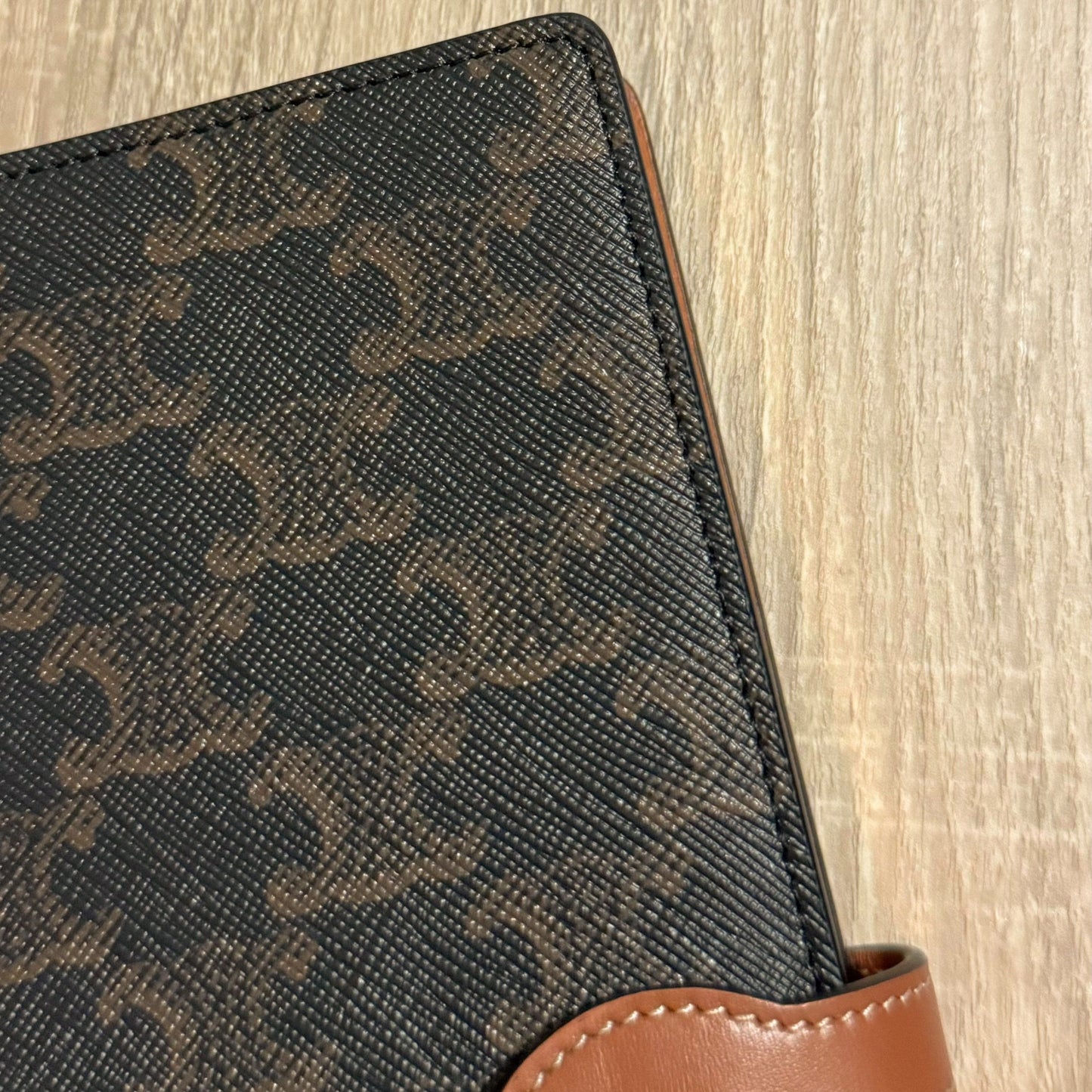 CELINE Triomphe Agenda Planner Notebook Cover with Insert- Pre-owned