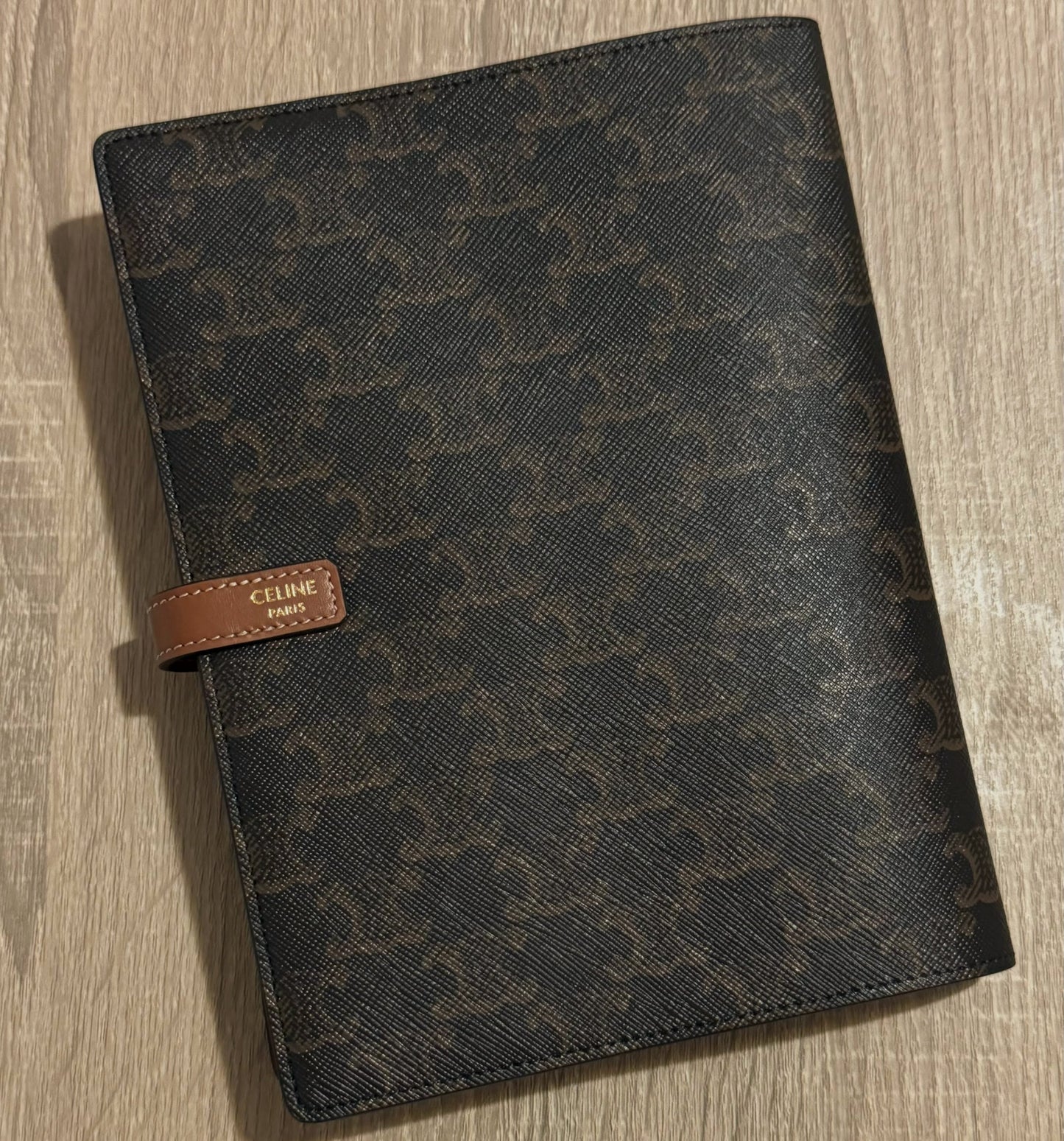 CELINE Triomphe Agenda Planner Notebook Cover with Insert- Pre-owned