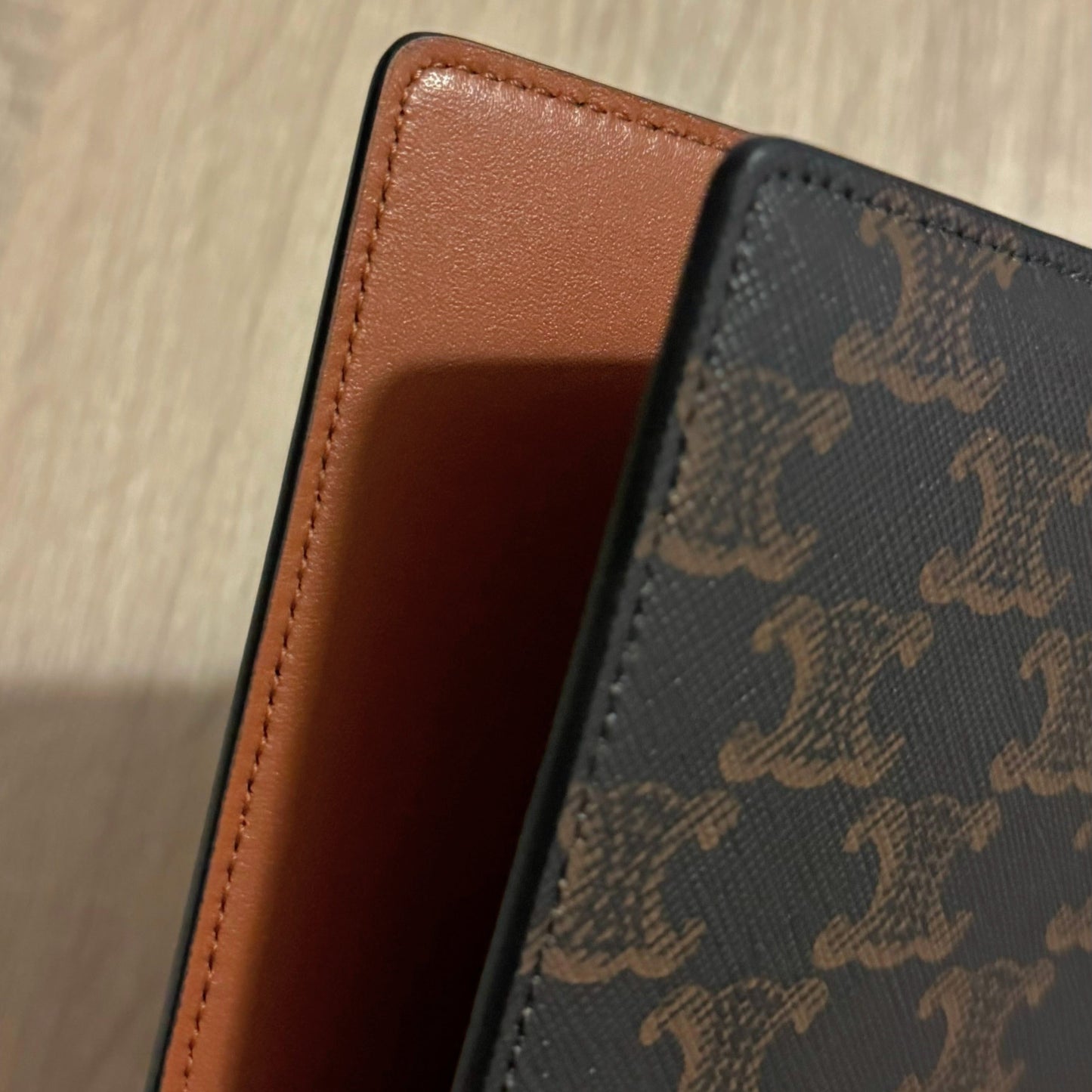 CELINE Triomphe Agenda Planner Notebook Cover with Insert- Pre-owned