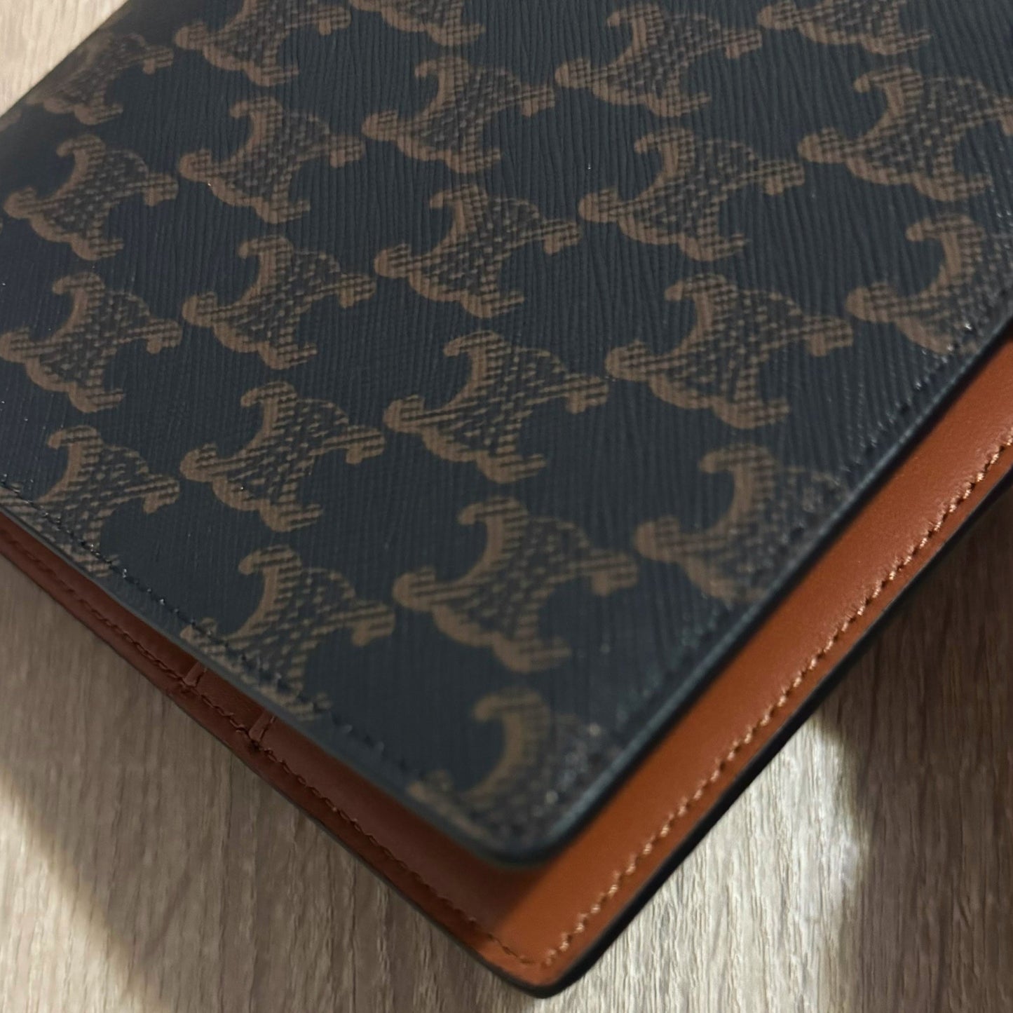 CELINE Triomphe Agenda Planner Notebook Cover with Insert- Pre-owned