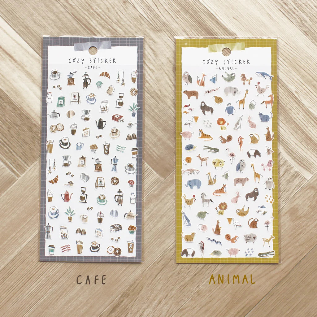 Cozy Sticker sheet by Mind Wave - small stickers