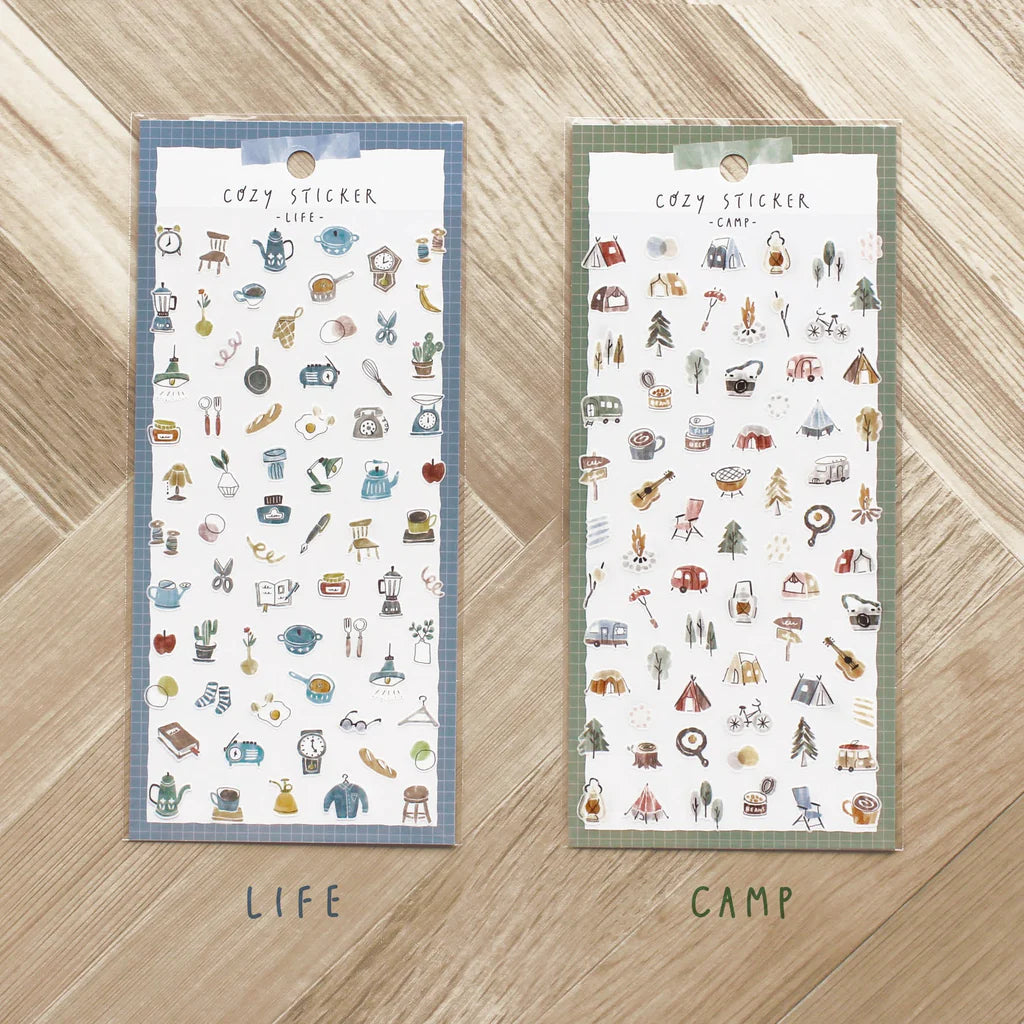 Cozy Sticker sheet by Mind Wave - small stickers