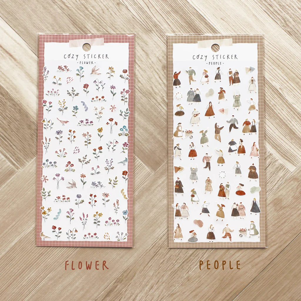 Cozy Sticker sheet by Mind Wave - small stickers