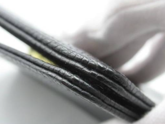 Chanel Timeless CC Black MM Agenda with card