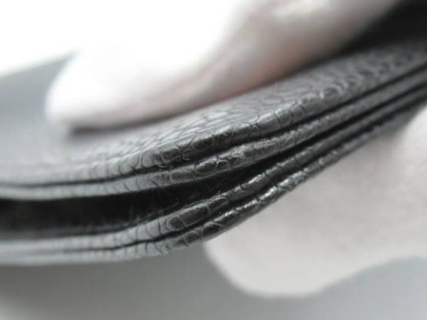 Chanel Timeless CC Black MM Agenda with card