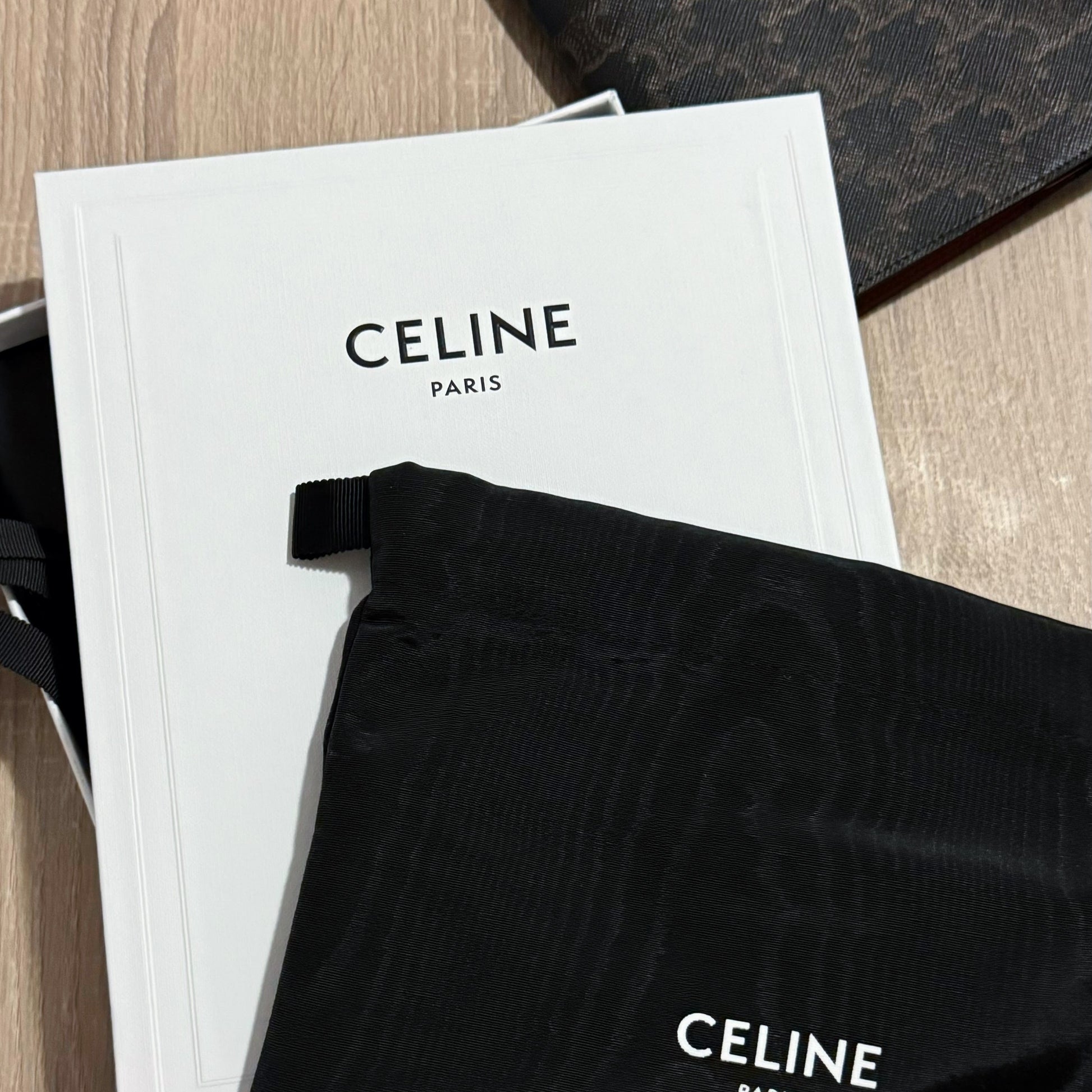 CELINE Triomphe Agenda Planner Notebook Cover with Insert- Pre-owned