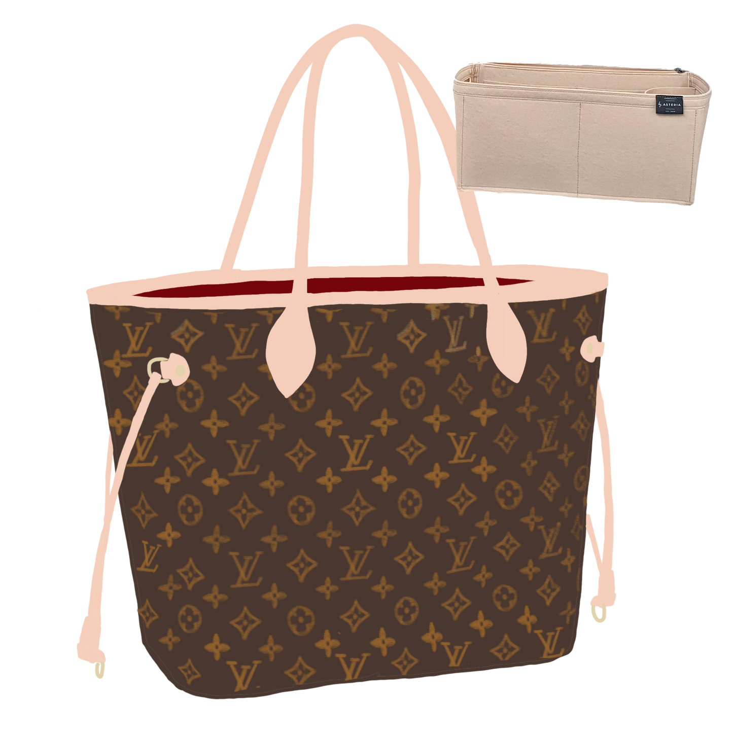 LV Neverfull Organizer