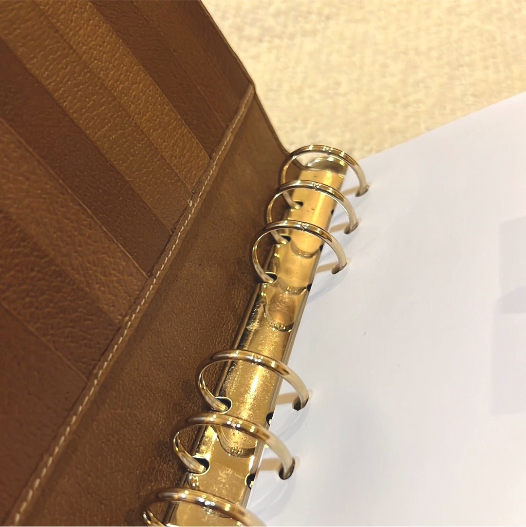 Gucci Monogram Brown MM Agenda