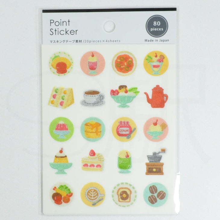 Embroidery Cafe sticker sheets by Gaia - point sticker