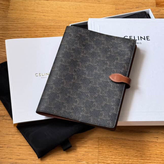 Celine Triomphe Notebook and Cover