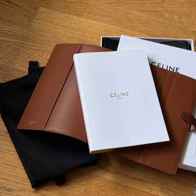 Celine Triomphe Notebook and Cover