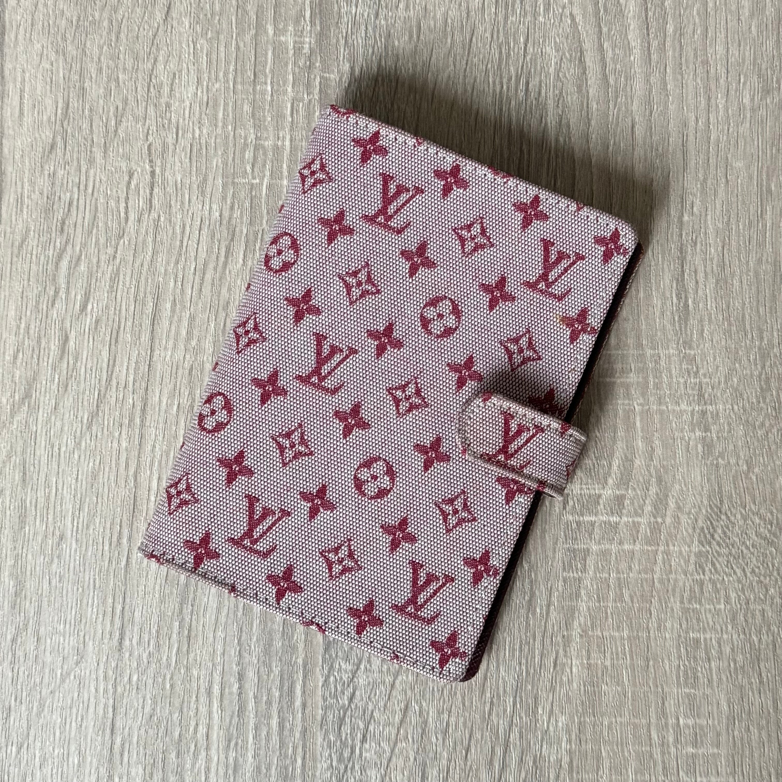 LOUIS VUITTON AGENDA PM MINI outlet LIN RED