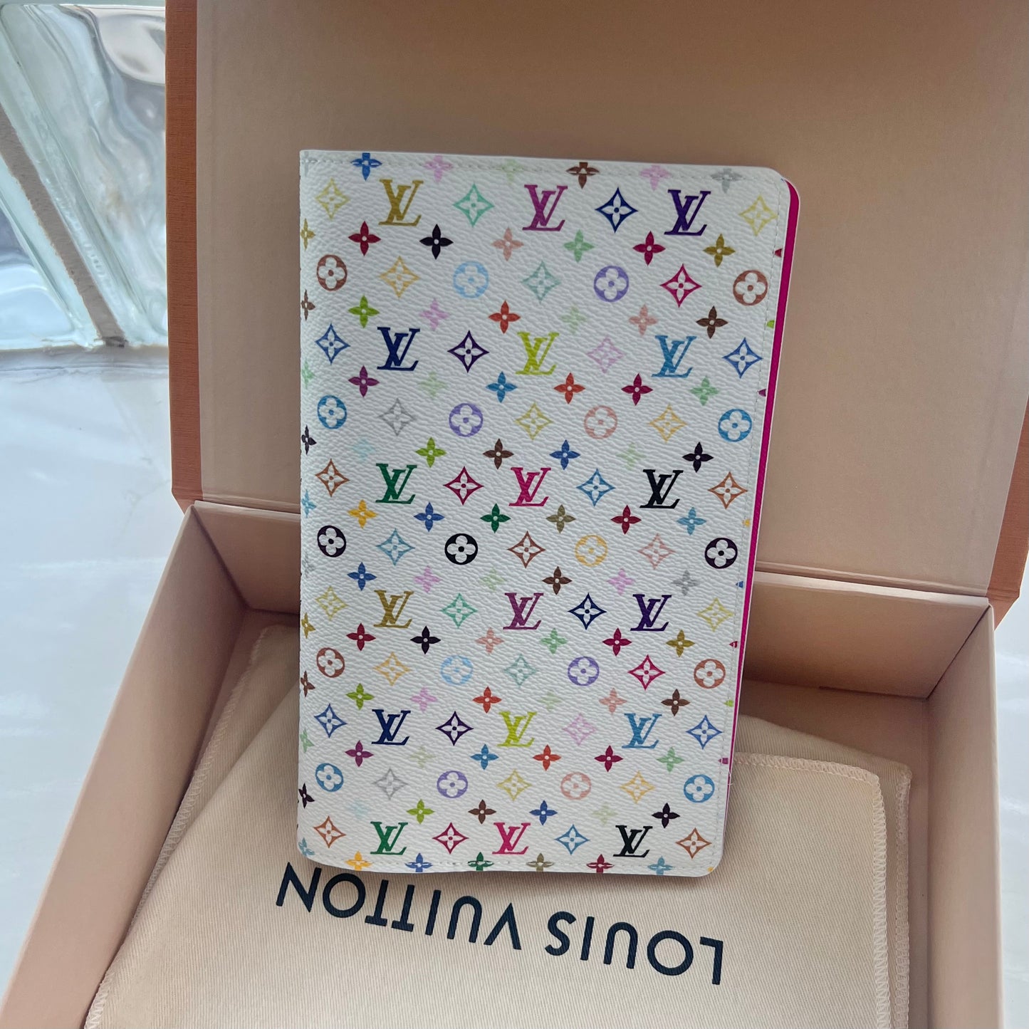 LV Monogram Multicolor Emily Notebook Cover