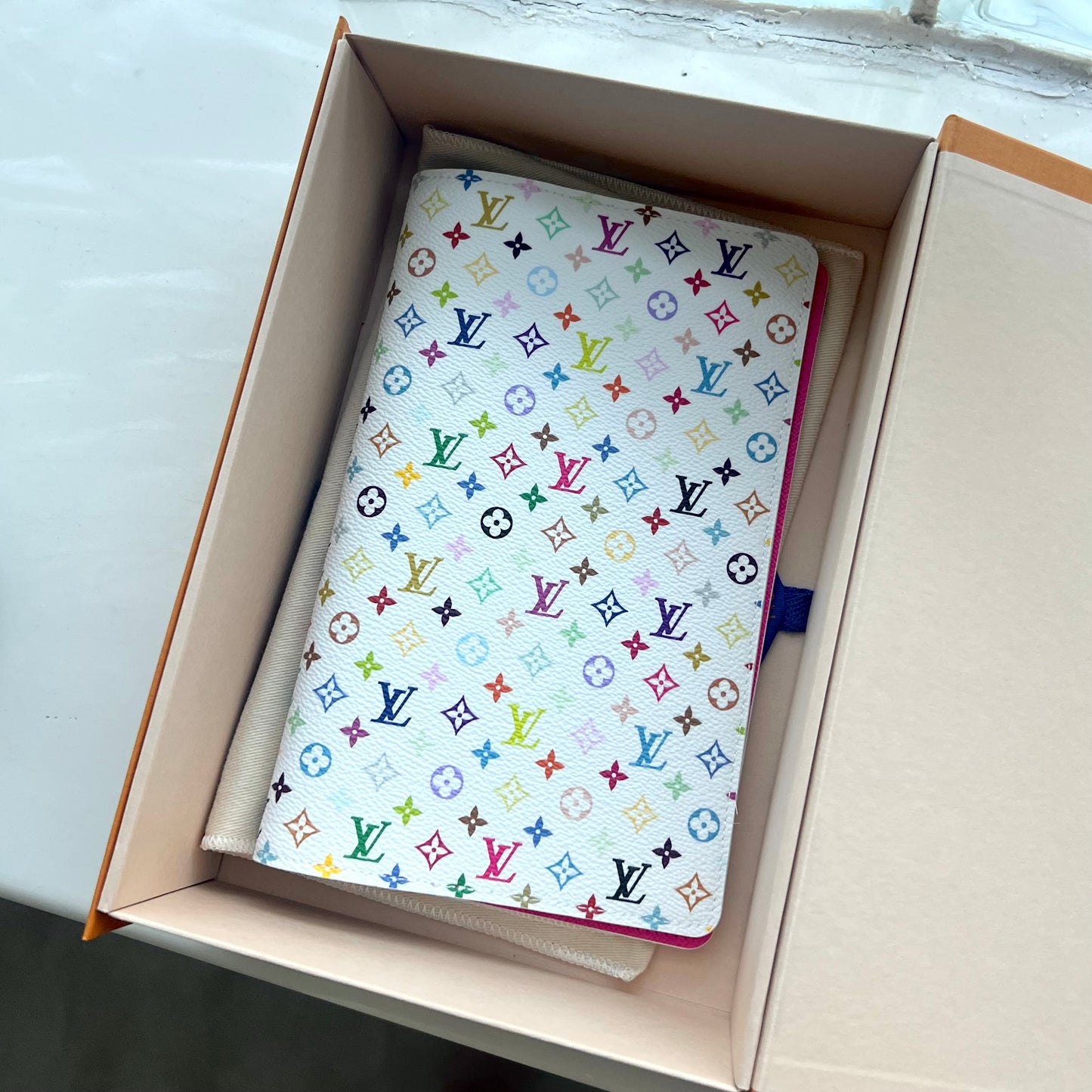 LV Monogram Multicolor Emily Notebook Cover