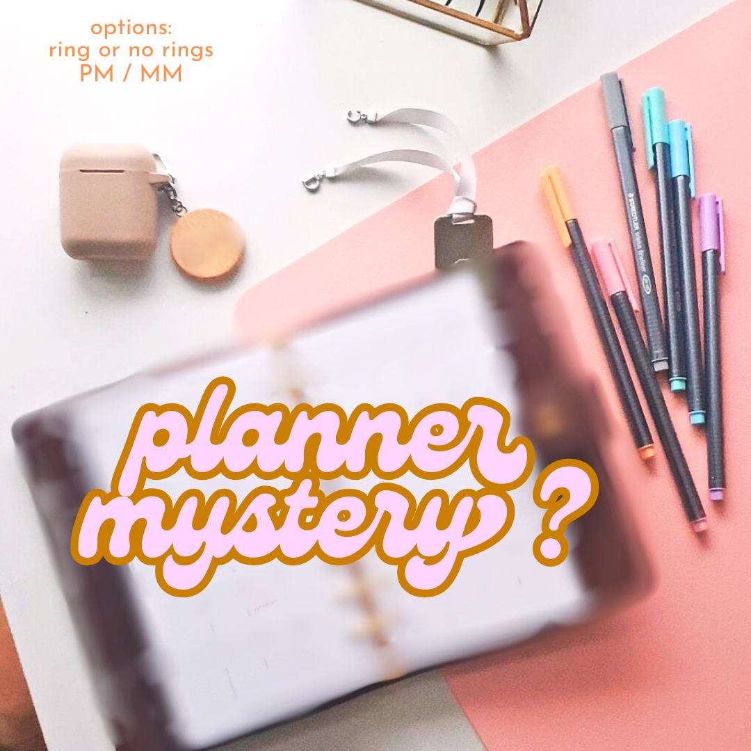 Mystery Planner Notebook