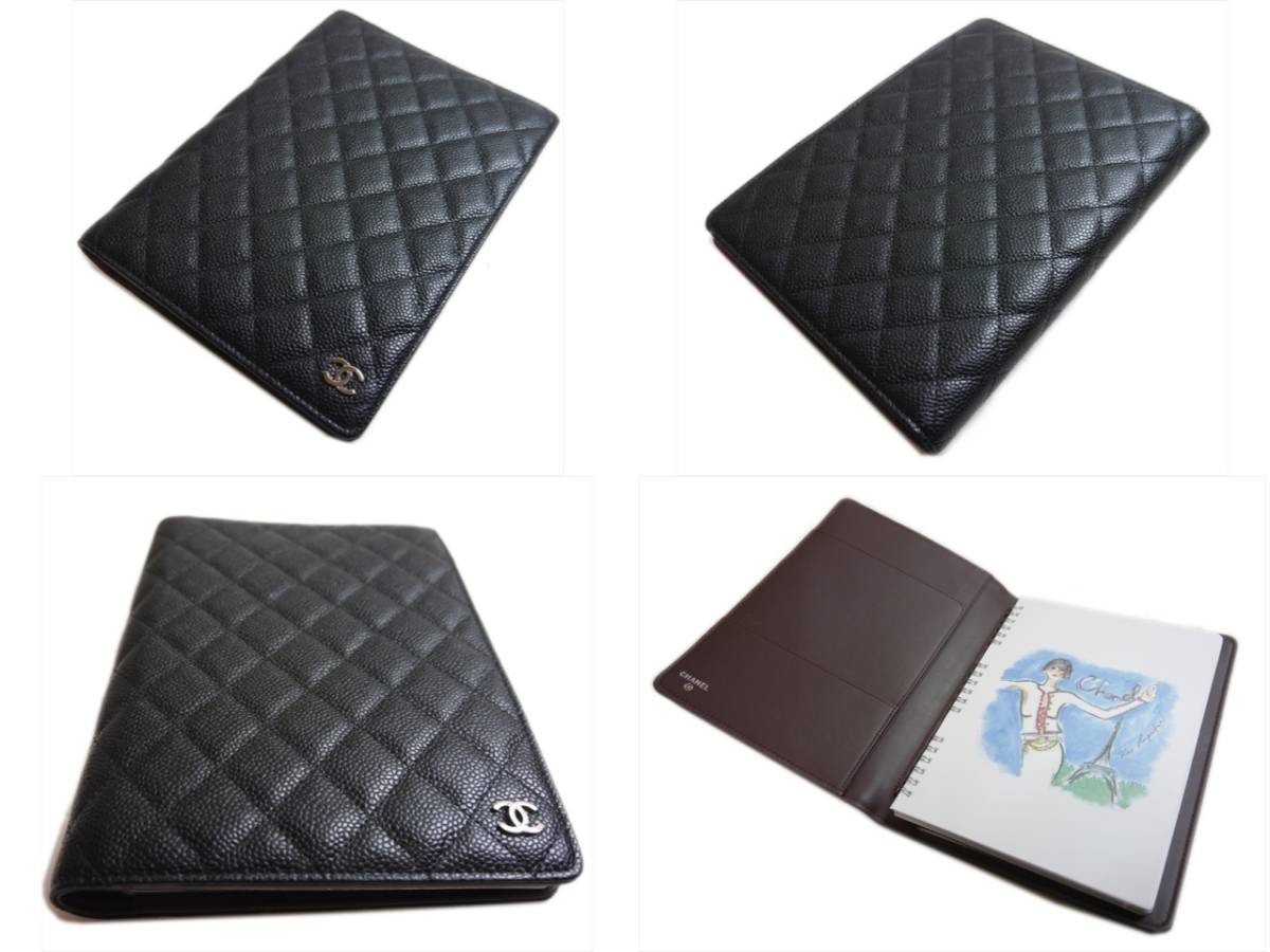 Chanel Caviar Notebook Cover