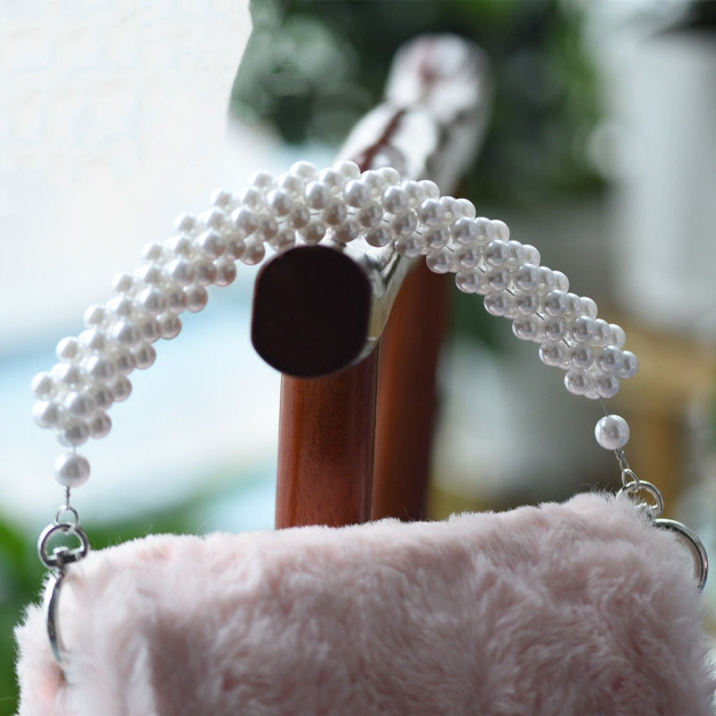 Circle Hoop Pearl Strap