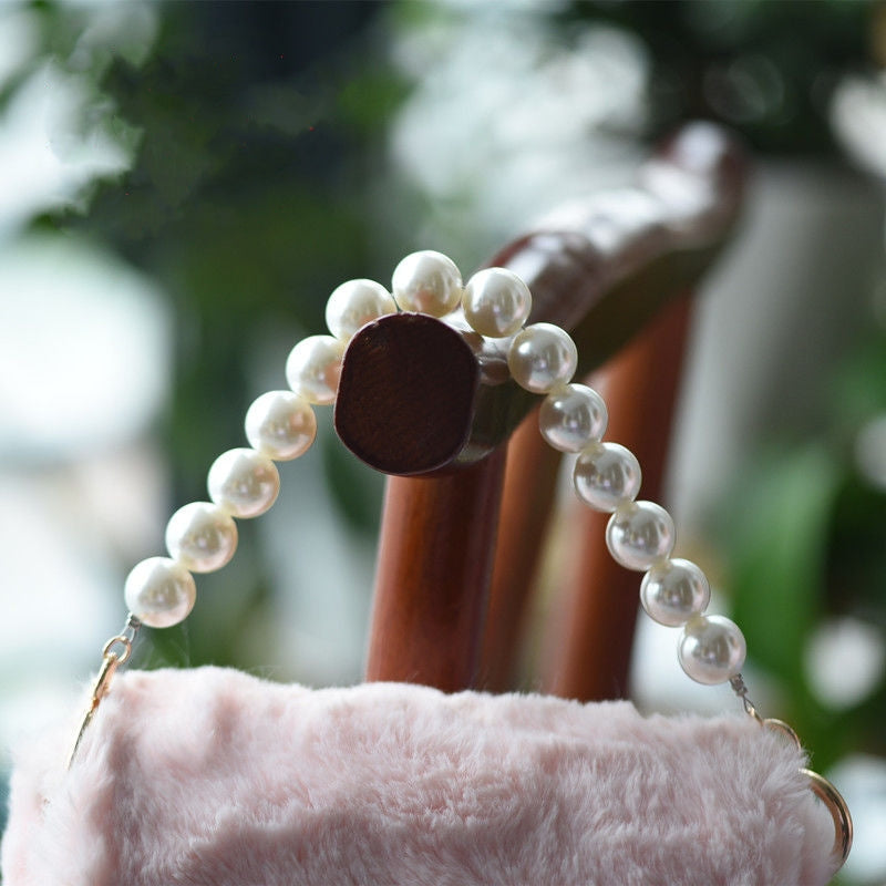 Circle Hoop Pearl Strap