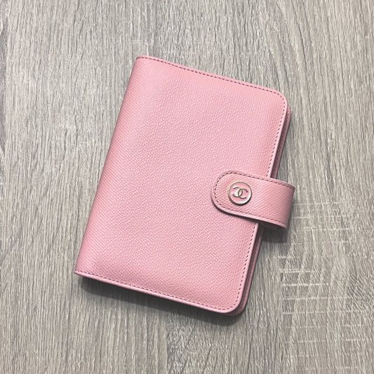 Chanel Enamel Logo Pink PM Agenda