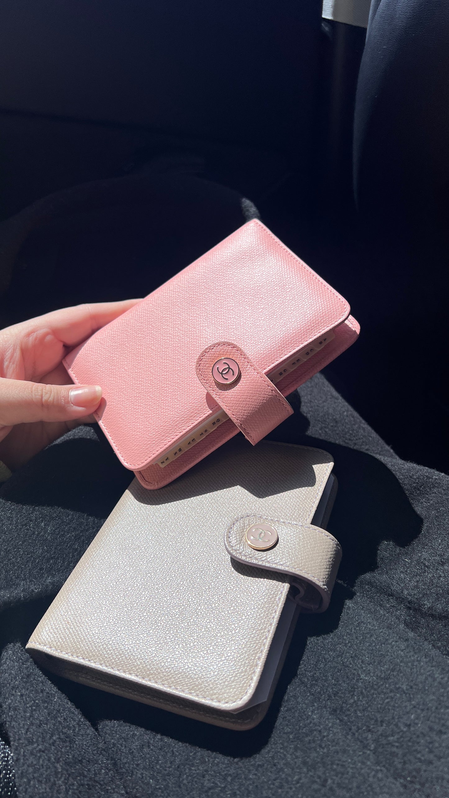 Chanel Enamel Logo Pink PM Agenda